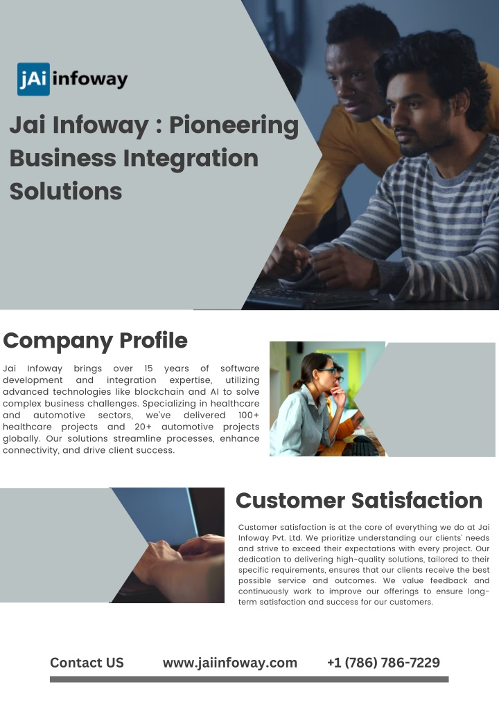 jai infoway pioneering business integration n.w