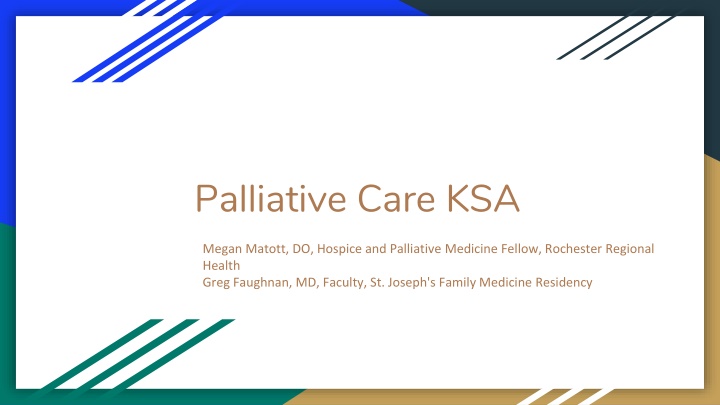 Guidance on Hospice Care and Feeding Tubes for Elderly Patients