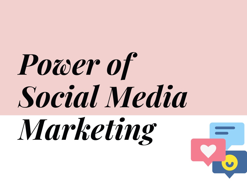 power of social media marketing l.w