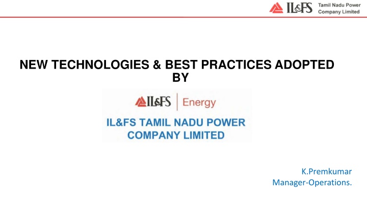 Embracing New Technologies and Best Practices in Operations by K. Premkumar