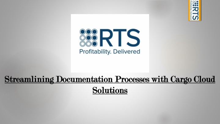 streamlining documentation processes with cargo n.w