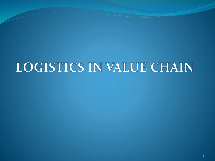 Logistics Operations: Inbound and Outbound Strategies