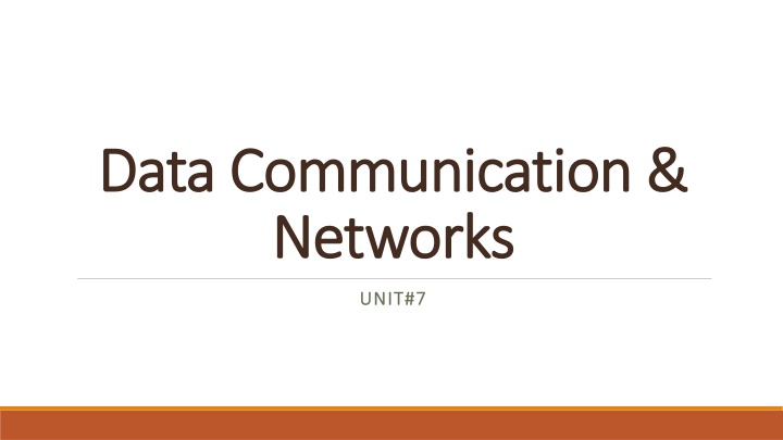 Network Topologies: Bus vs Ring