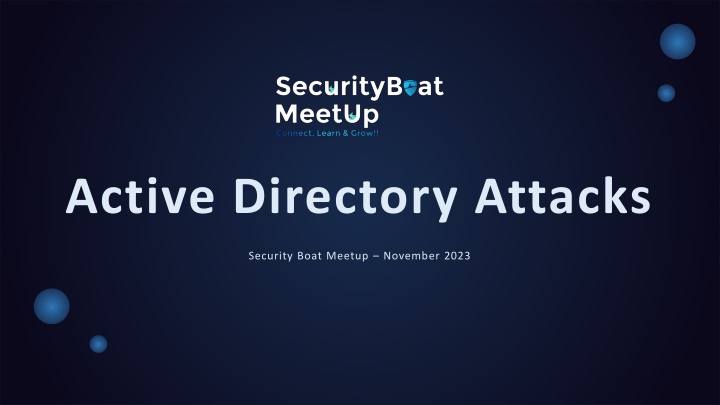 Active Directory: Key Components and Security Considerations