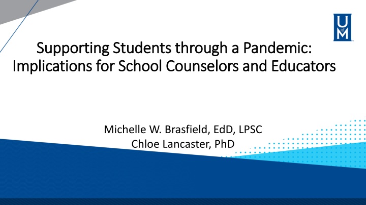 Supporting Students Through a Pandemic: Implications for School Counselors