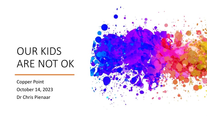 The Decline in Children's Mental Health Trends