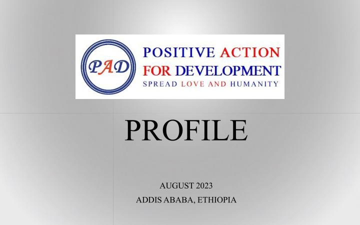 Ethiopian Civil Society Organization in Addis Ababa, Ethiopia: Promoting Hope, Humanity, and Social Justice