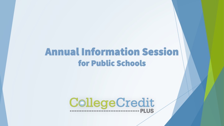 College Credit Plus Program in Ohio Public Schools
