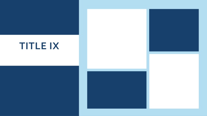 Title IX and Campus Sexual Harassment
