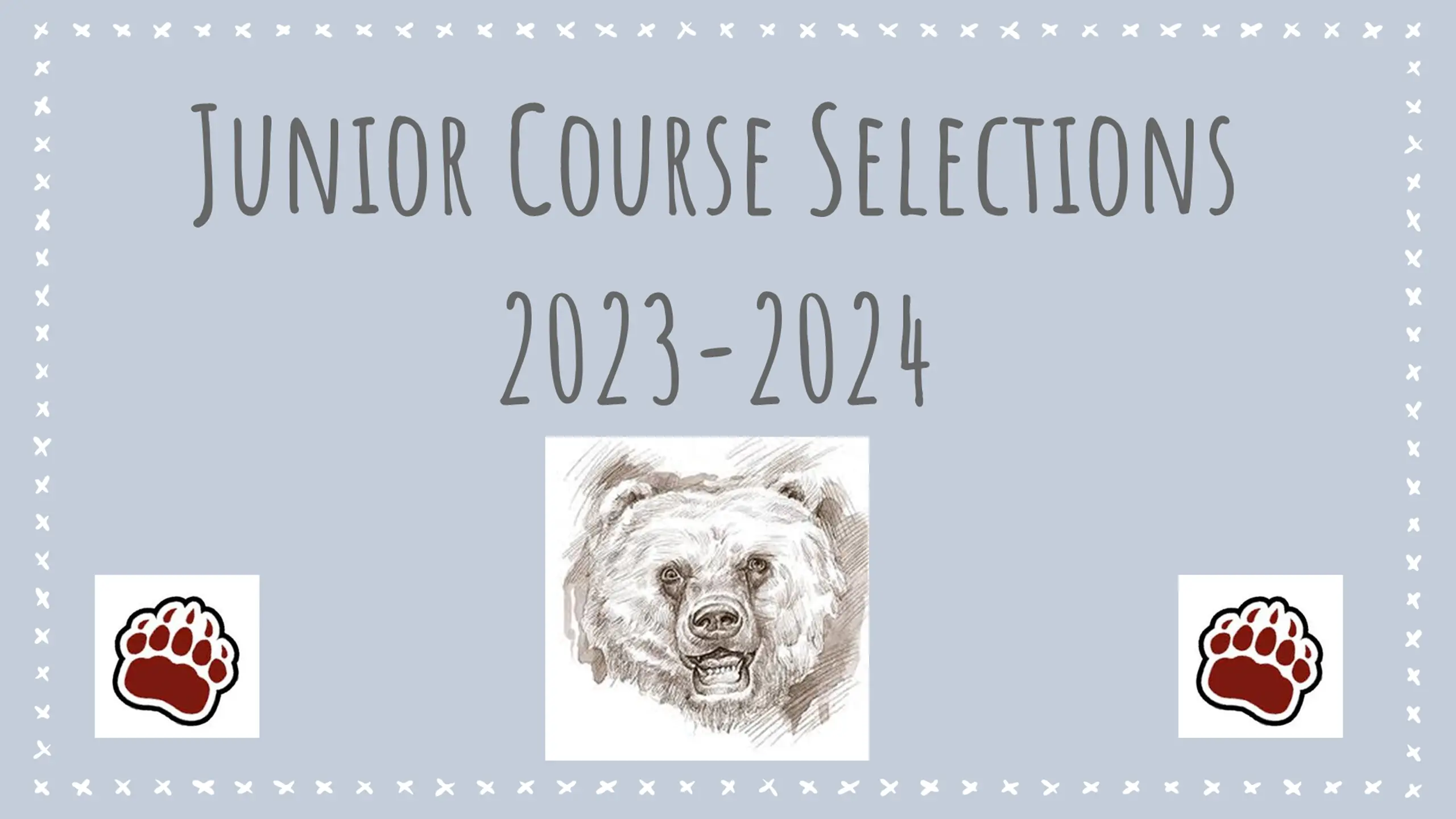 Junior Course Selections 2023-2024