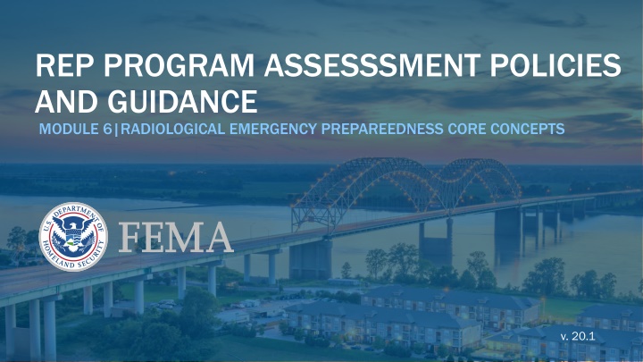 Radiological Emergency Preparedness Program Assessment Guidance