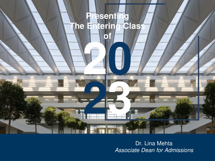 Class of 2023 Demographics and Statistics at CWRU