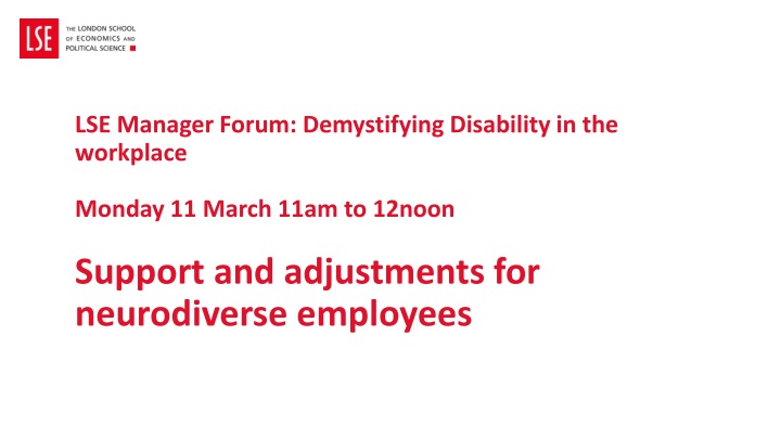 Neurodiversity in the Workplace: Challenges and Adjustments