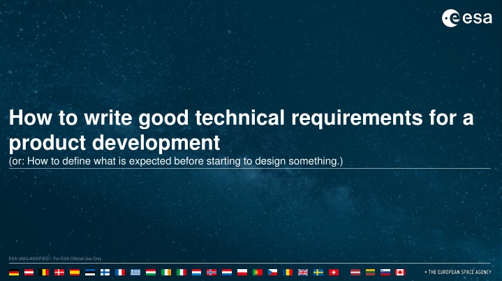 Writing Effective Technical Requirements for Product Development