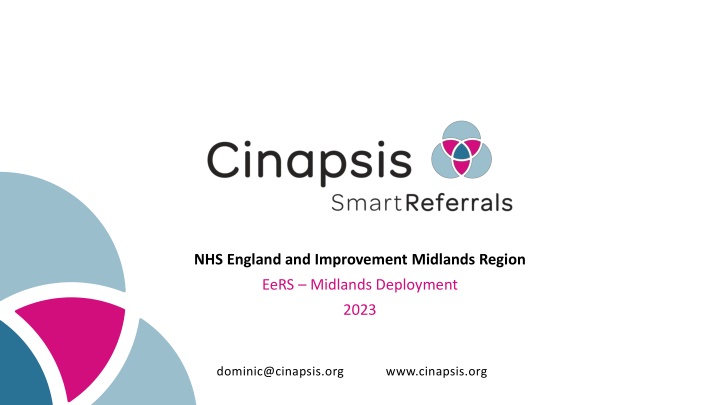Cinapsis - Revolutionizing Eyecare with Electronic Referral System
