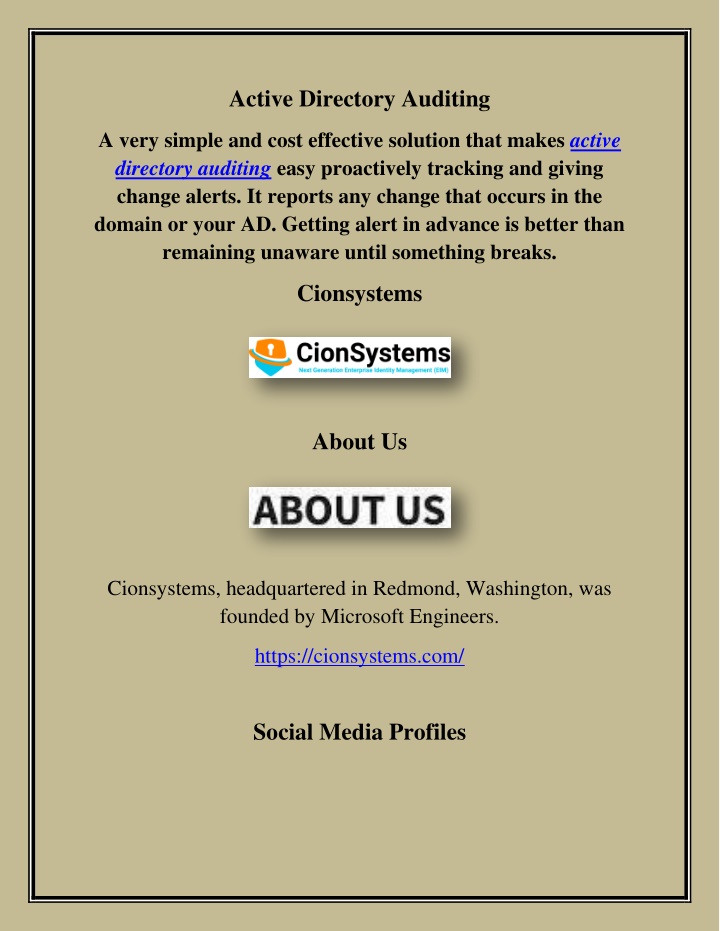 active directory auditing n.w
