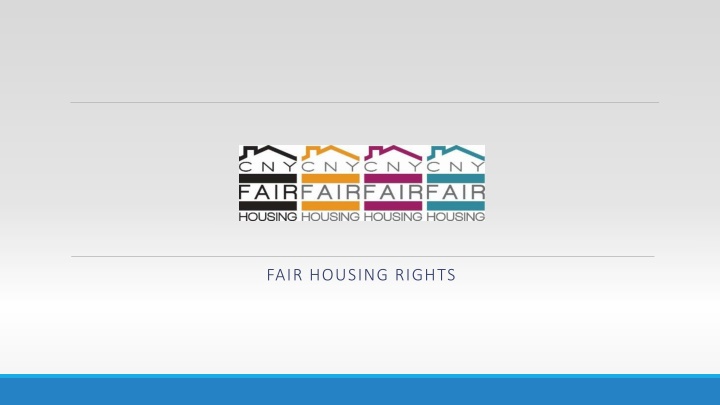 Fair Housing Rights and Responsibilities