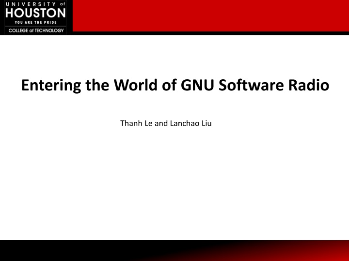 GNU Software Radio: A Comprehensive Overview