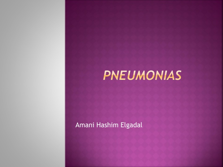 Pneumonia: Causes, Classification, and Risk Factors