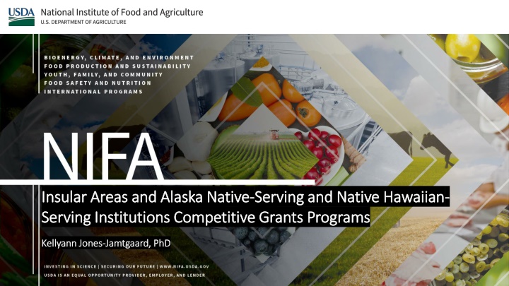 NIFA Competitive Programs for Insular Areas