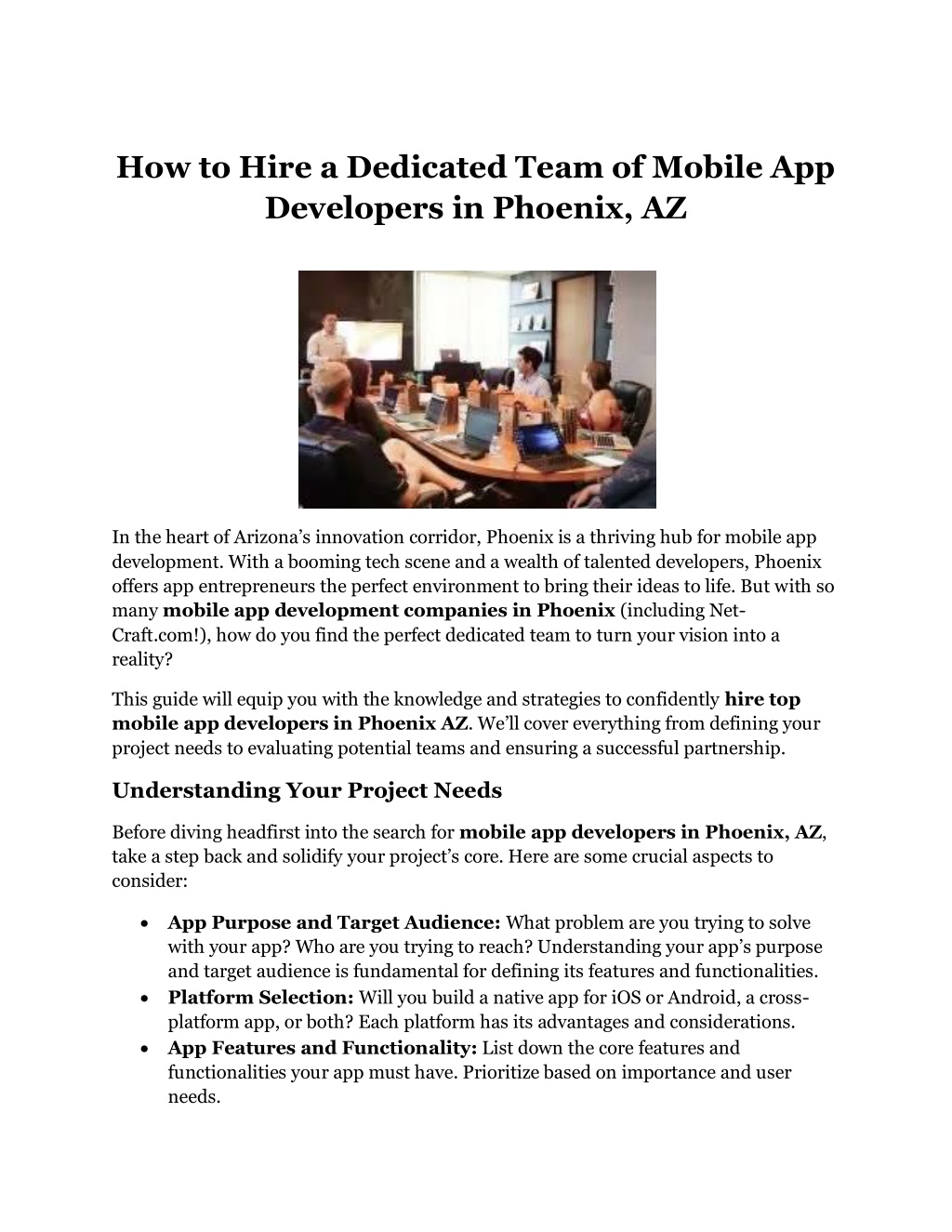 how to hire a dedicated team of mobile l.w
