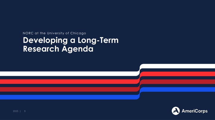 Developing a Long-Term Research Agenda at NORC, University of Chicago