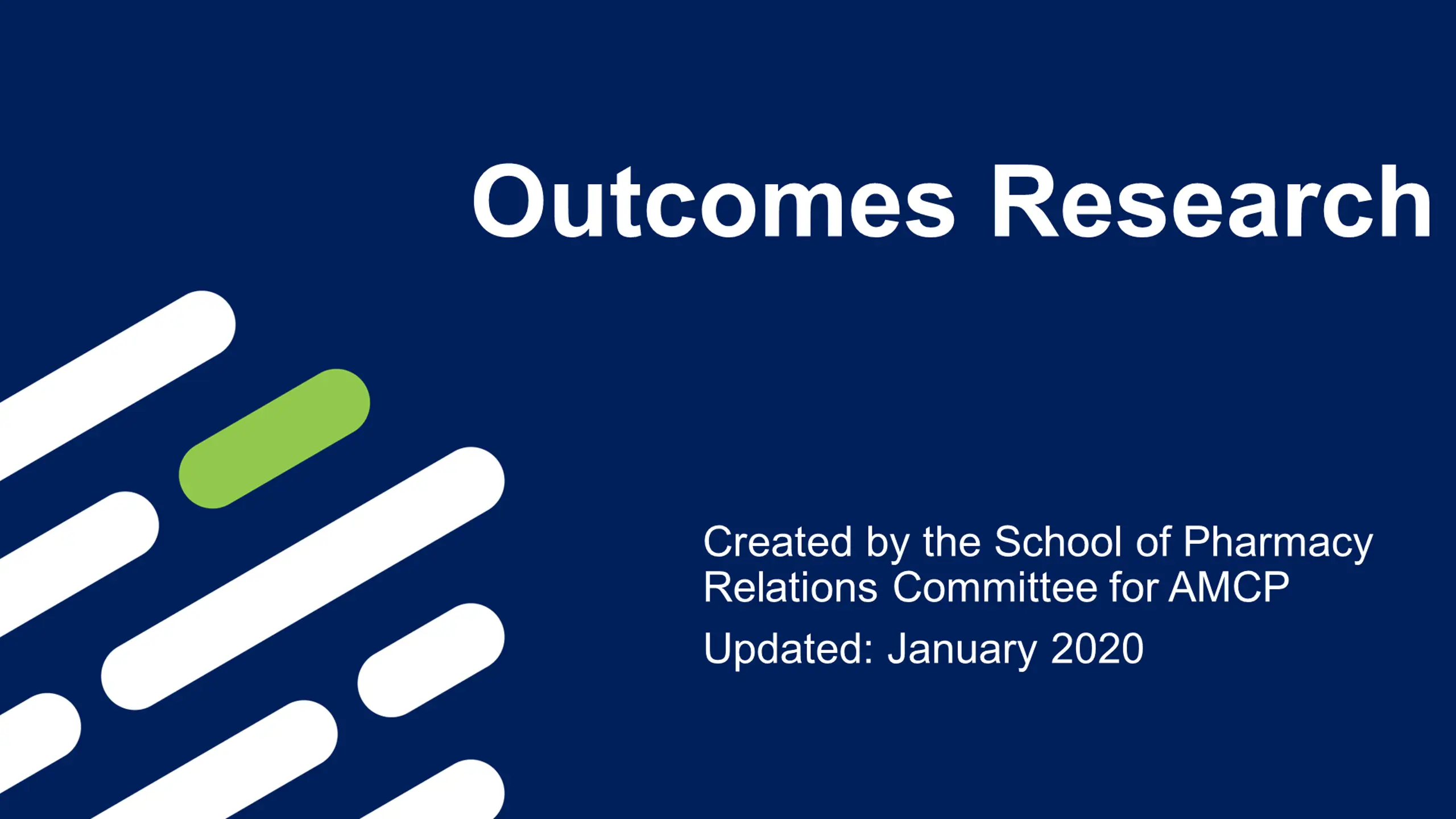 Outcomes Research