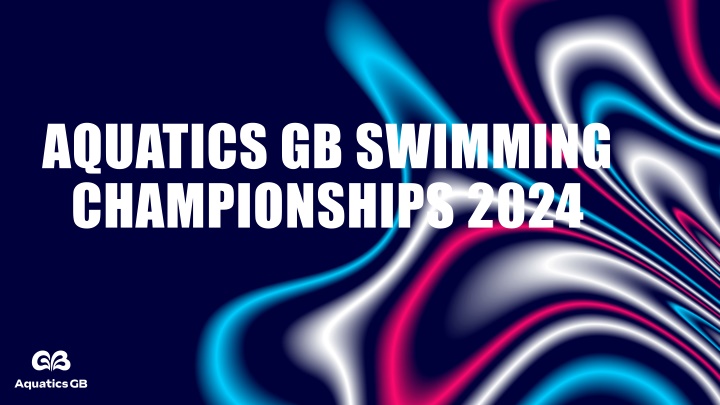 AQUATICS GB SWIMMING  CHAMPIONSHIPS 2024