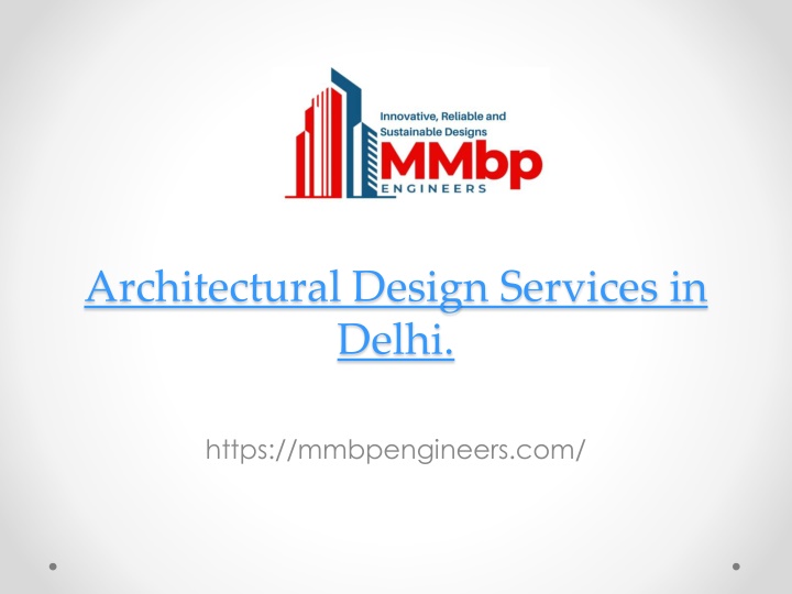 Architectural Design Services in Delhi