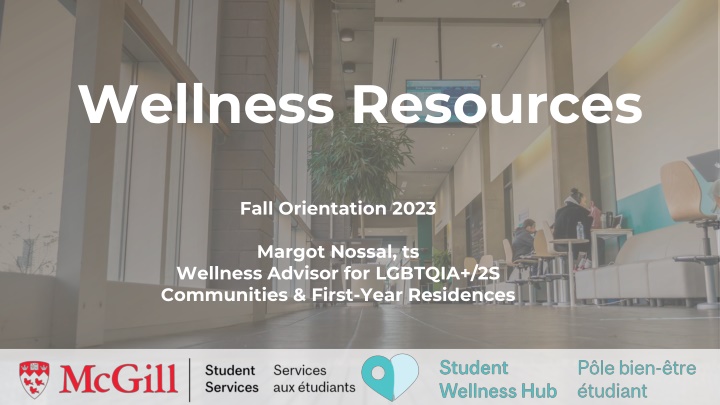 Comprehensive Wellness Resources and Support at McGill University