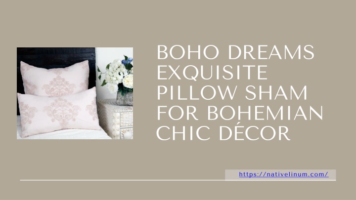 Boho Dreams Exquisite Pillow Sham for Bohemian Chic Décor