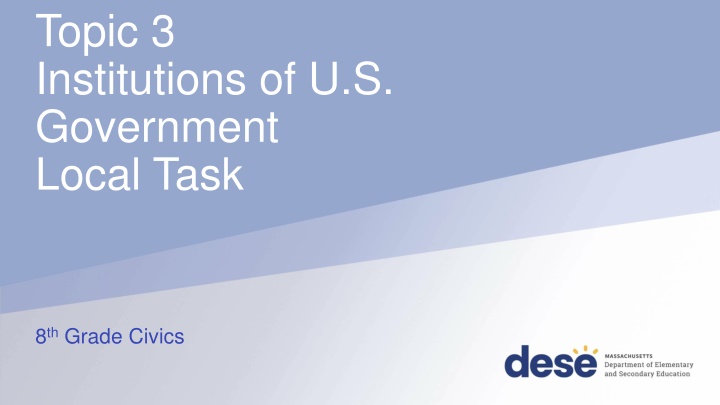 Federal Government Response to Water Pollution Issue
