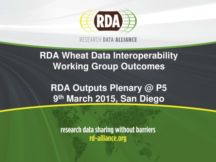 Enhancing Wheat Data Interoperability for Sustainable Production