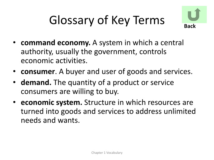 Glossary of Key Terms