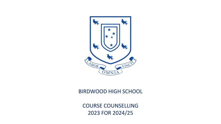 Birdwood High School Course Counselling Event 2023