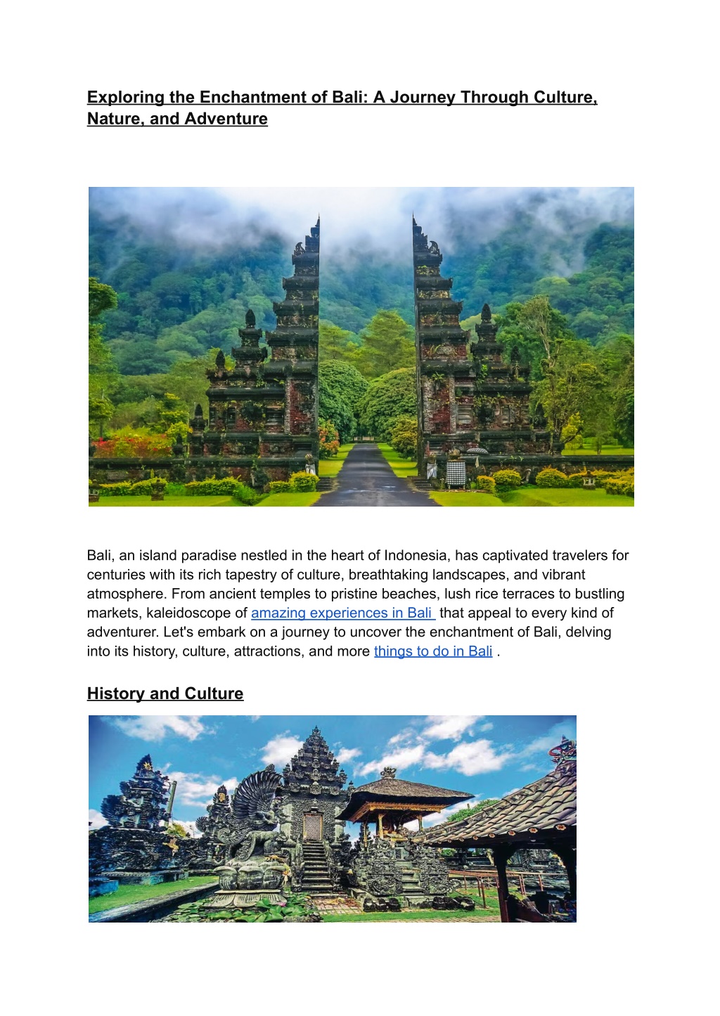 exploring the enchantment of bali a journey l.w