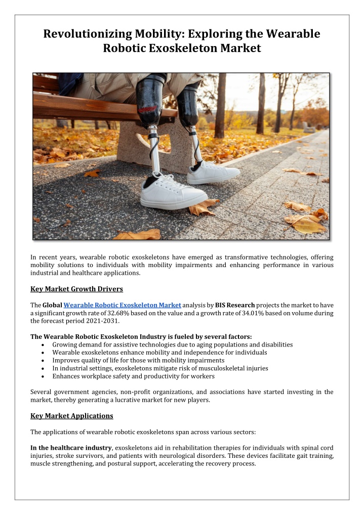revolutionizing mobility exploring the wearable n.w