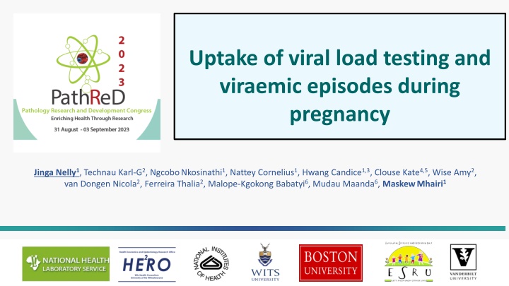 Uptake of Viral Load Testing and Viraemic Episodes During Pregnancy in Johannesburg, South Africa