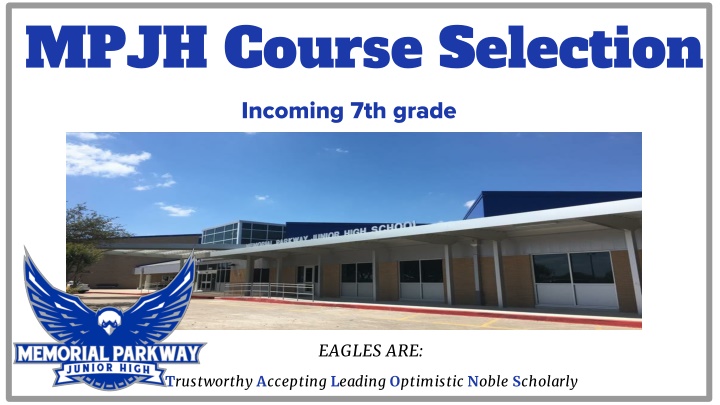 Academic and Enrichment Opportunities for 7th Grade Students at MPJH