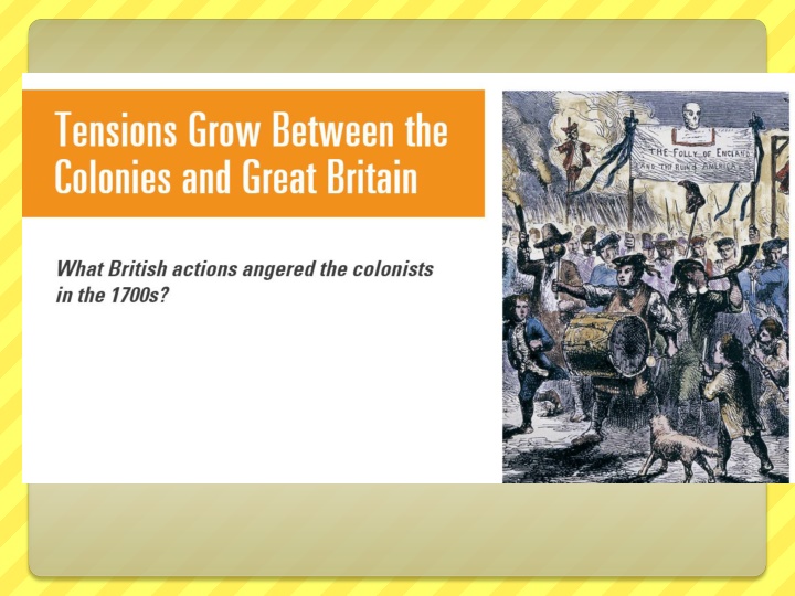 Colonial Acts and Conflicts in American History