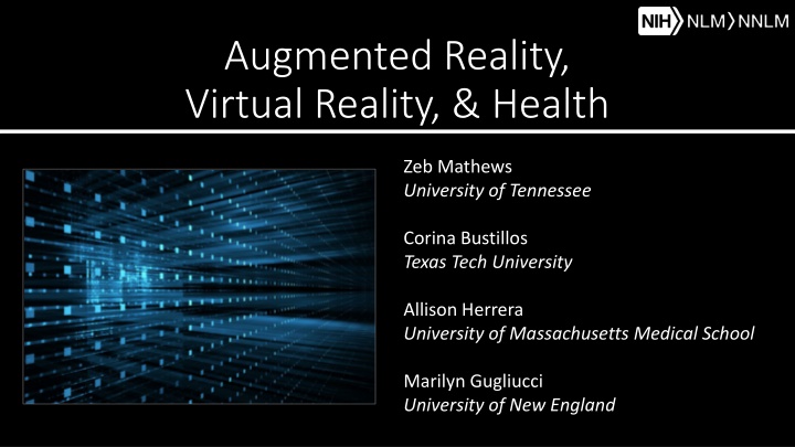 Impact of Augmented Reality and Virtual Reality on Health Sciences