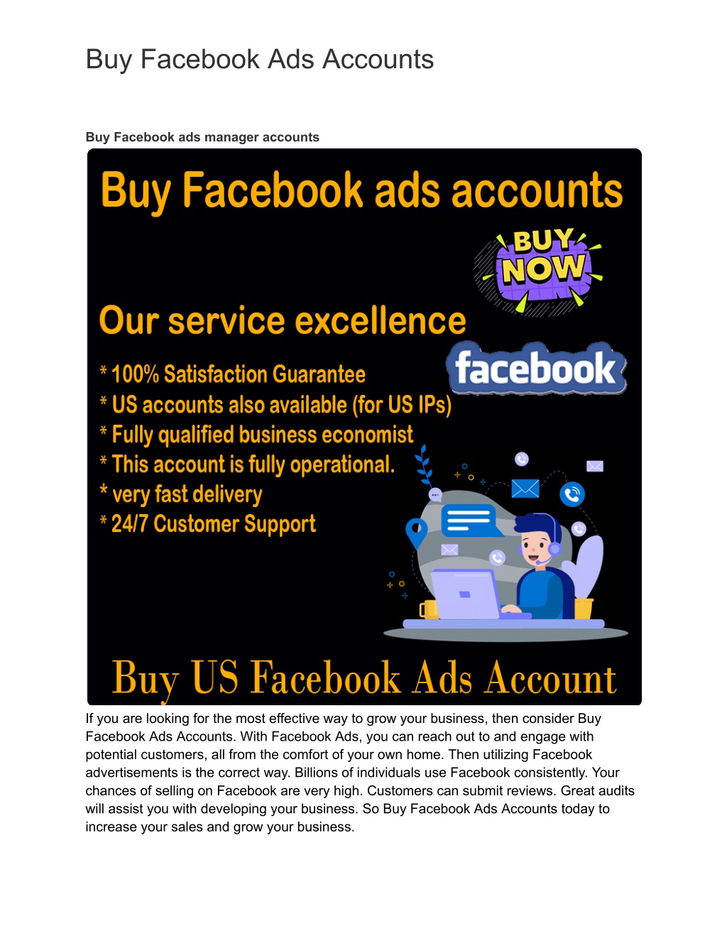 buy facebook ads accounts l.w