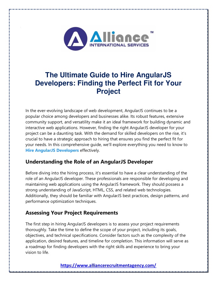 the ultimate guide to hire angularjs developers n.w