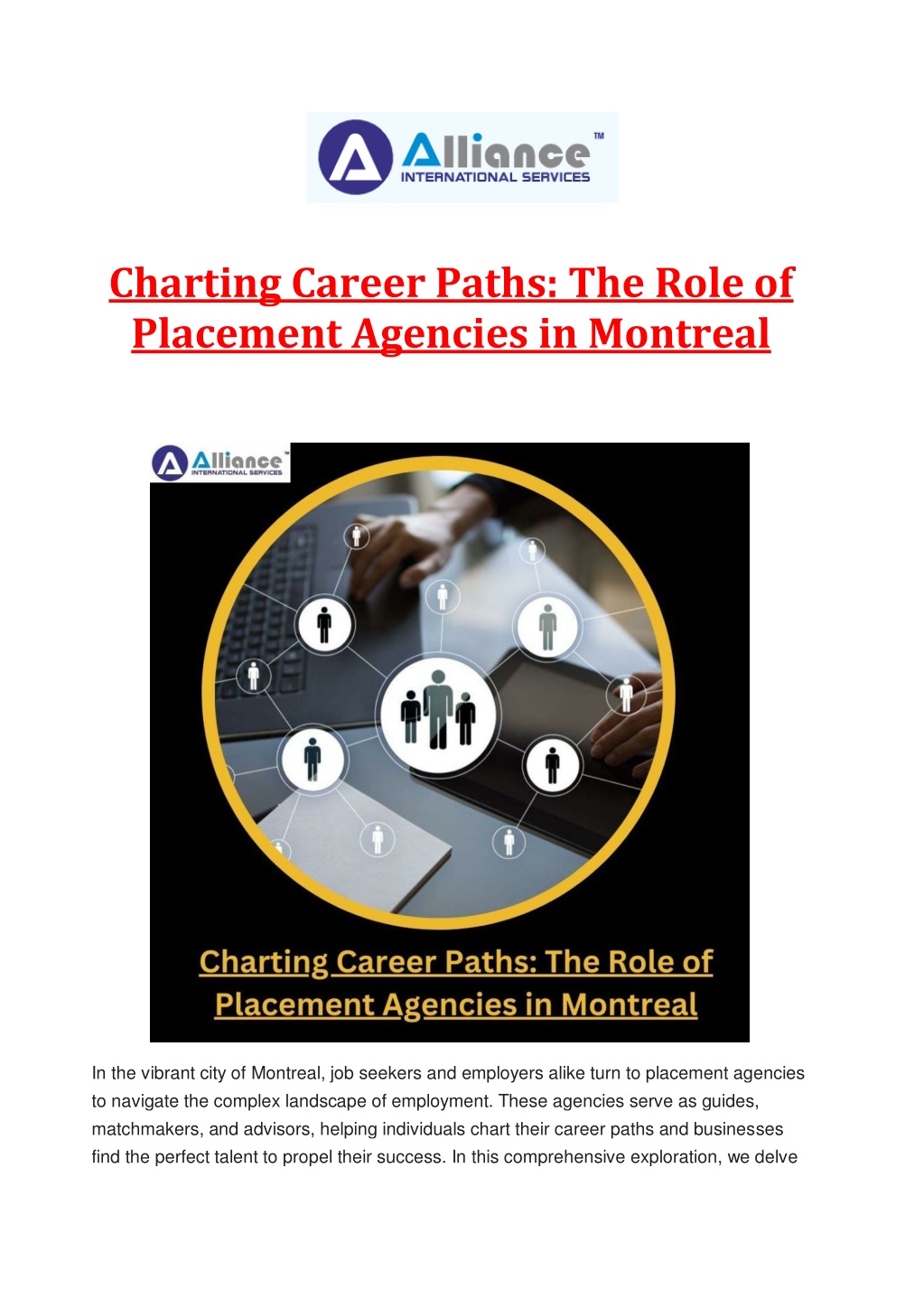 charting career paths the role of placement l.w