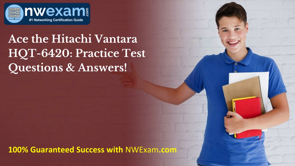 ace the hitachi vantara hqt 6420 practice test l.w