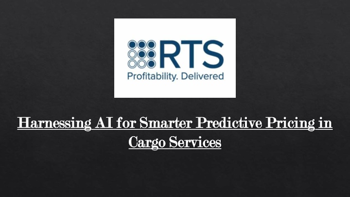 harnessing ai for smarter predictive pricing n.w