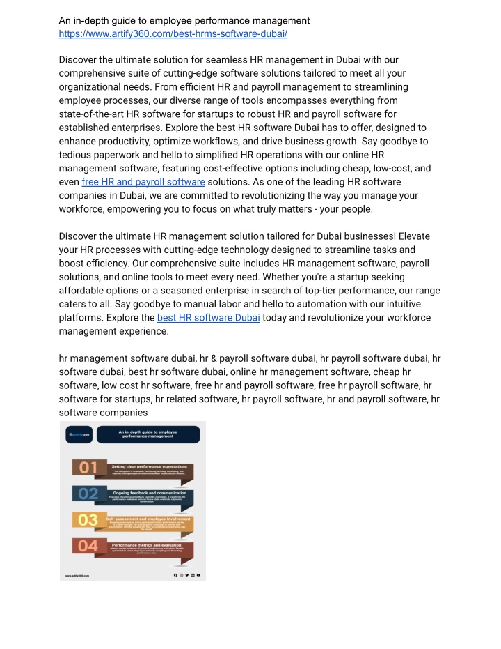 an in depth guide to employee performance n.w