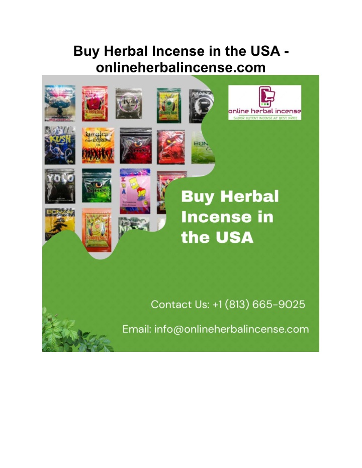 buy herbal incense in the usa onlineherbalincense n.w