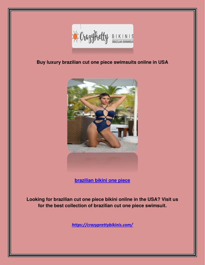 buy luxury brazilian cut one piece swimsuits n.w