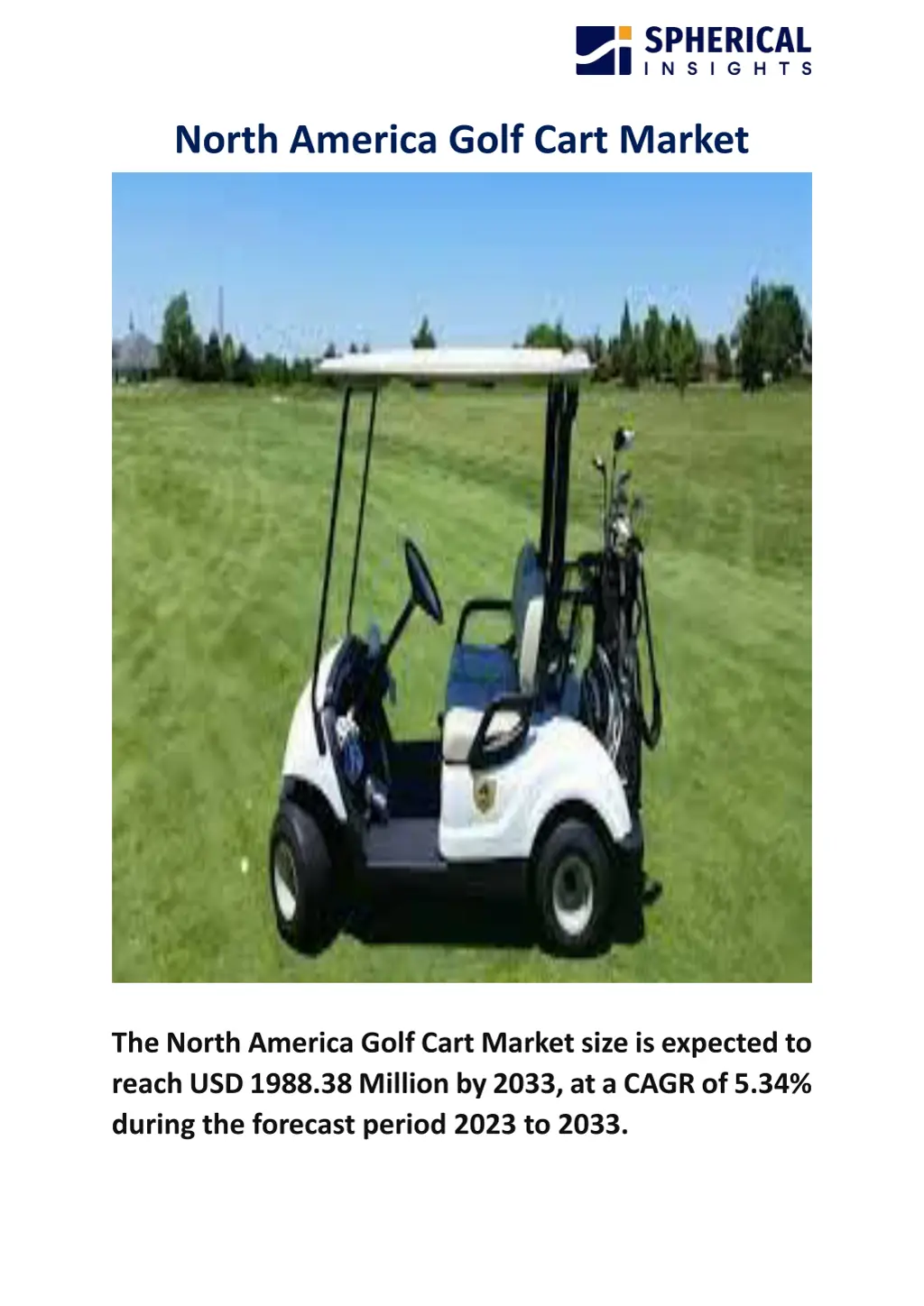 north america golf cart market n.